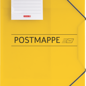 Sammelmappe Postmappe A4 Brunnen 104705410 PP gelb