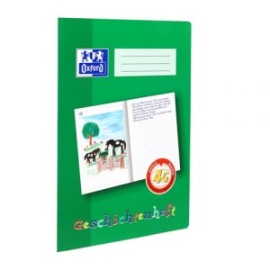 Geschichtenheft Oxford A4, Lineatur 4G, 90g, 16Bl