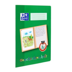 Geschichtenheft Oxford A4, Lineatur 1G, 90g, 16Bl