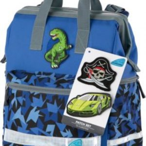 Set Zaino Scuola Step By Step 4 Pezzi Berry Stars | 20L Con Astuccio E Borsa Ginnastica | Primaria