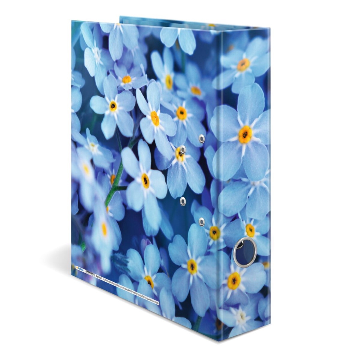 Motivordner A4 Herma 19557 Flowers Blue Flowers 70mm – Bild 2