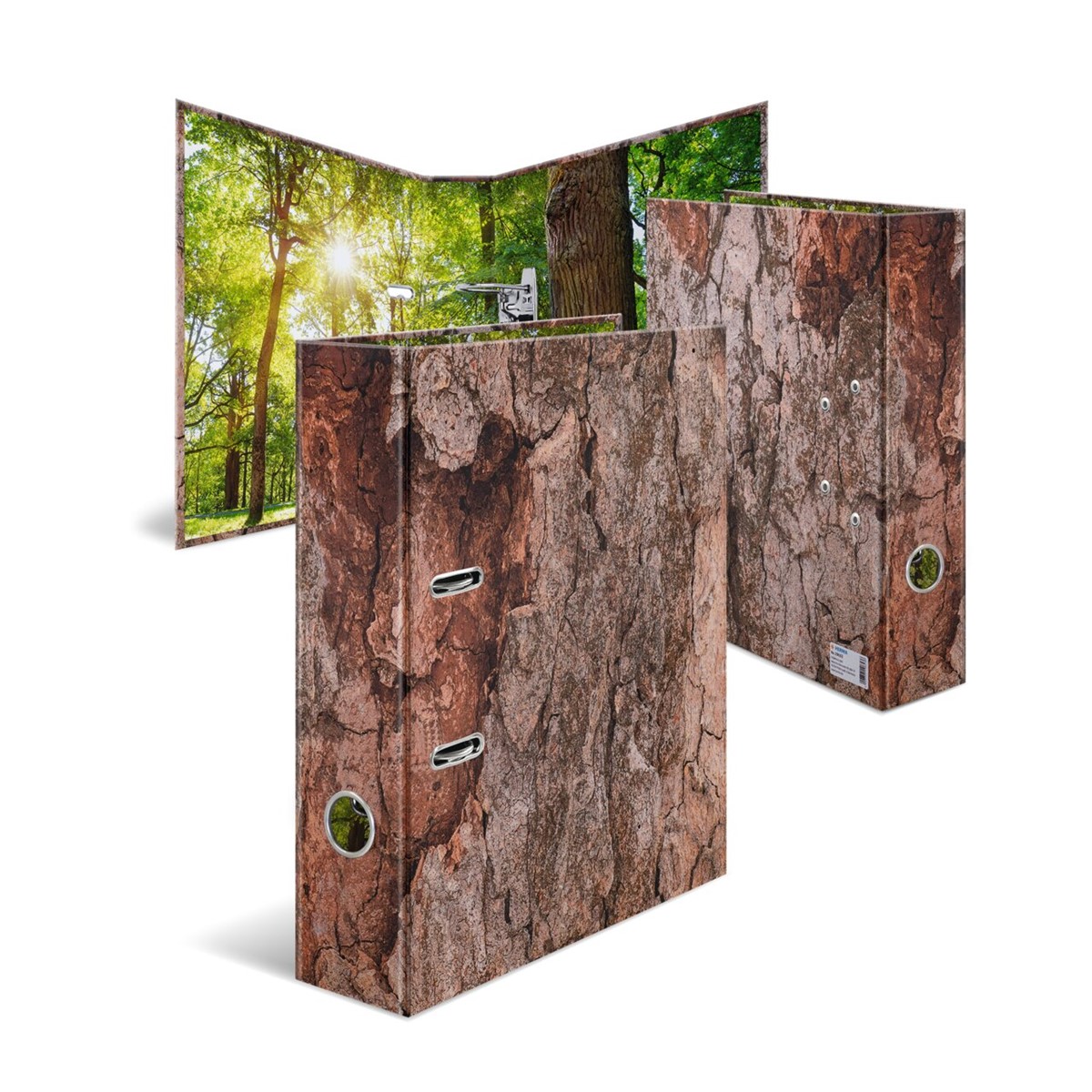 Motivordner A4 Herma 19653 Nature Wood 70mm – Bild 4