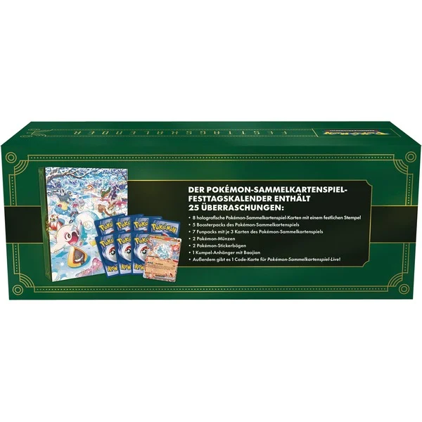Pokemon Adventskalender mit 25 Überraschungen 290-45896 – Bild 2