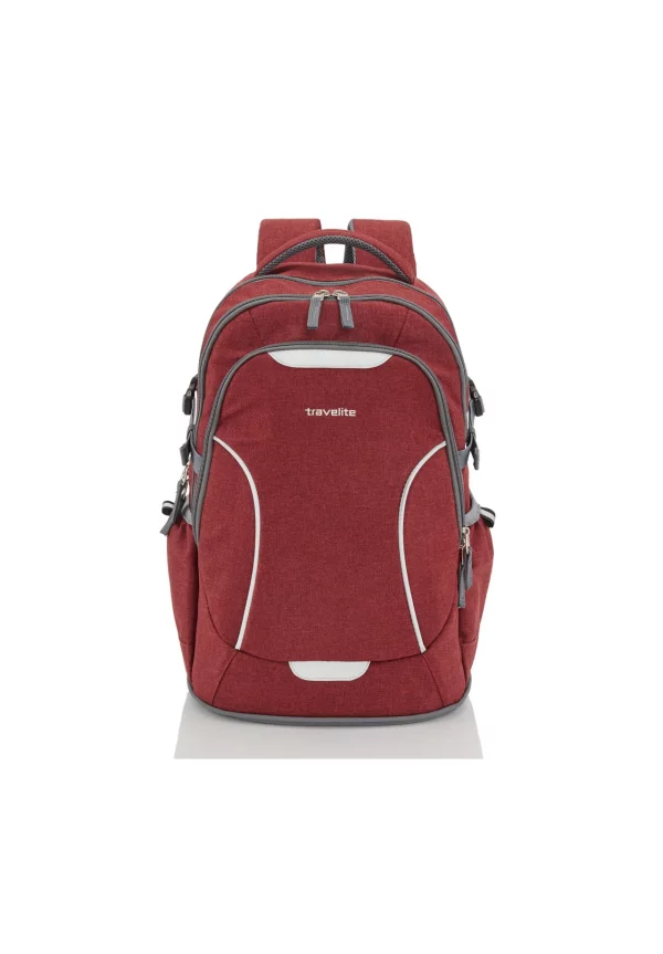 Travelite Rucksack, Basics, Schulrucksack Dunkelrot