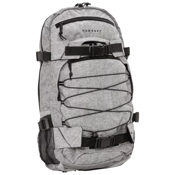 Rucksack Forvert Melange Laptop Louis, grey Melange