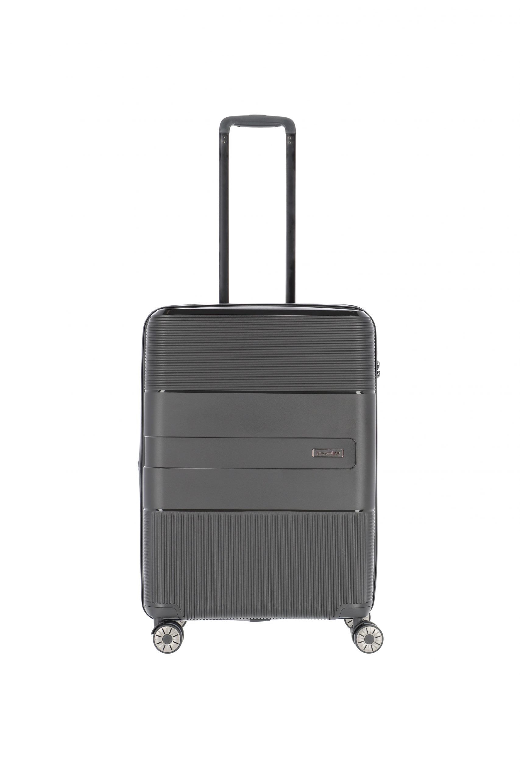 Travelite WAAL Trolley M Hartschale 4R schwarz, 076648-01