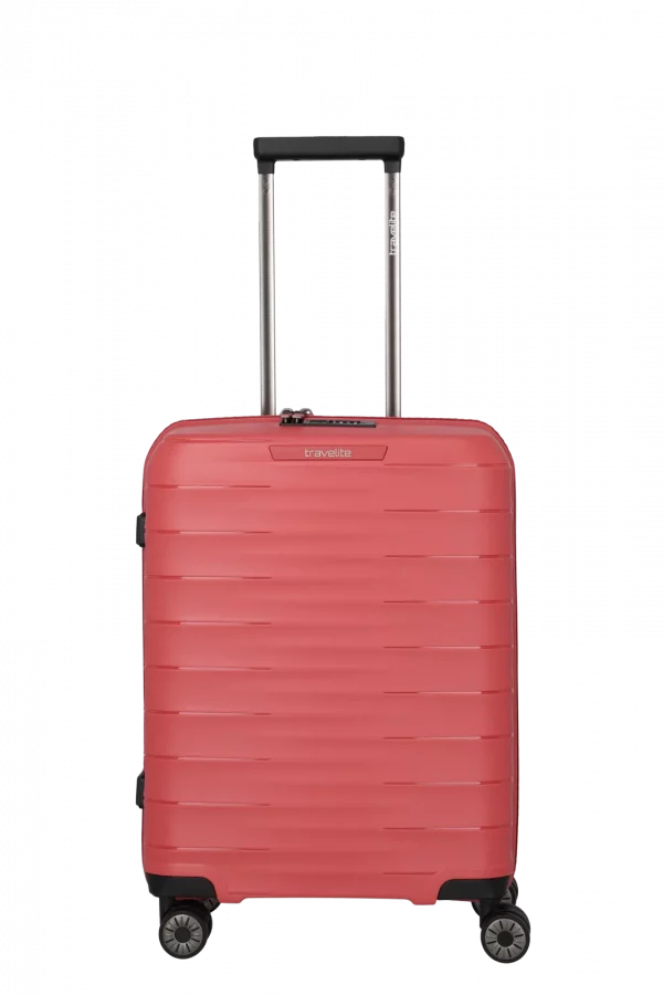 Travelite MOOBY Trolley S Hartschale 4R rot