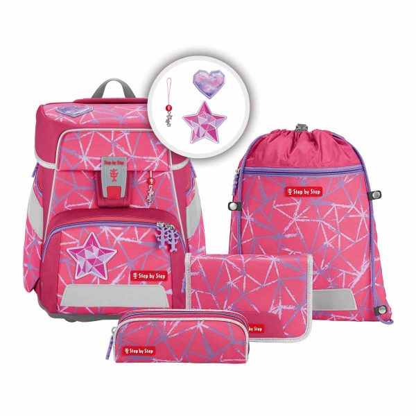 Step by Step Space Star Stella 2026, Ranzenset 5-teilig, 222602