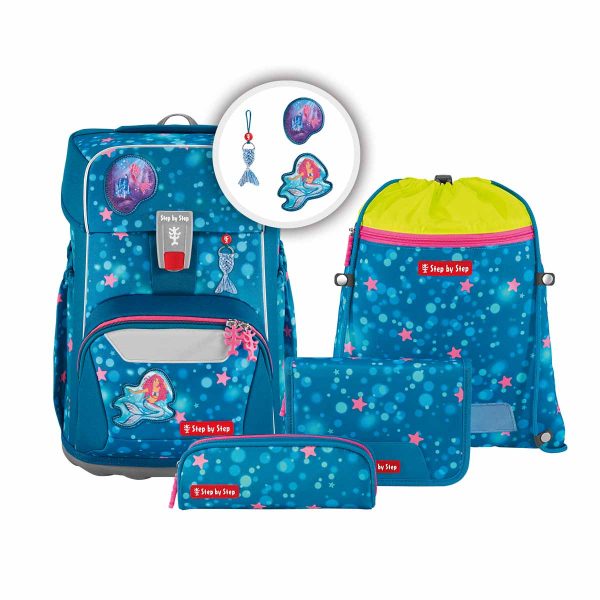 Step by Step Giant Mermaid Lola Ranzenset, 227109, 5-teilig