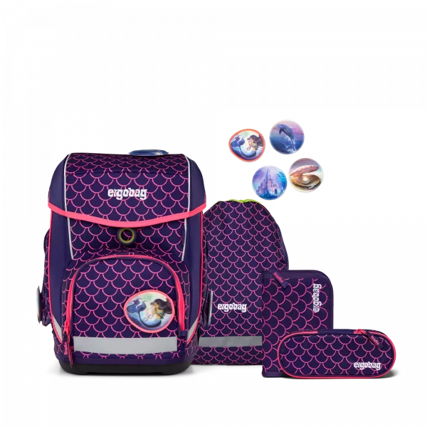 ergobag Cubo  PerlentauchBär (2025), Set 5-tlg,  01212-900k2-10
