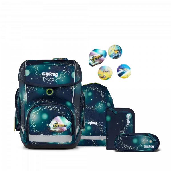 ergobag Cubo  RaumfahrBär (2025), Set 5-tlg, 01212-90283-10
