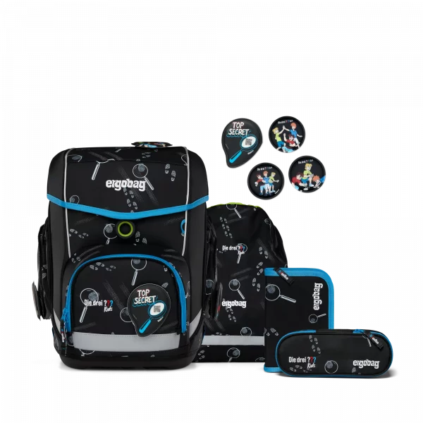 ergobag Cubo  Bärdektiv (2025), set 5-tlg, 01216-90204-10