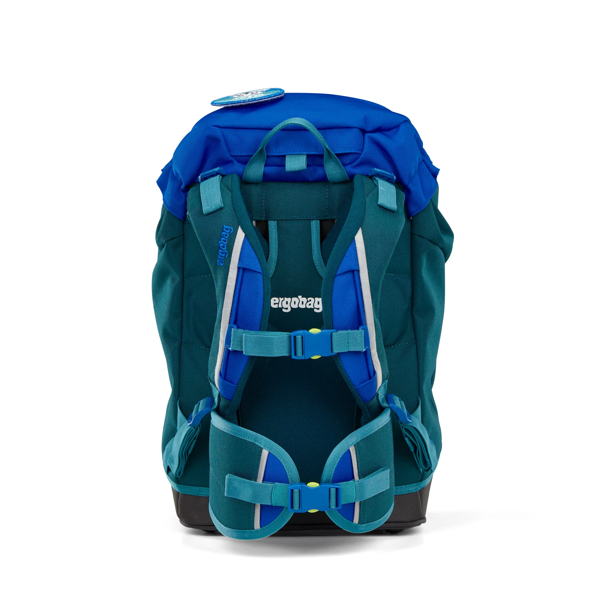 Ergobag Pack ArktisforschBär Set 8-tlg. 01305-20173-10, incl. 1x Brotdose Edelstahl blau, 1x Regencape blau – Bild 5