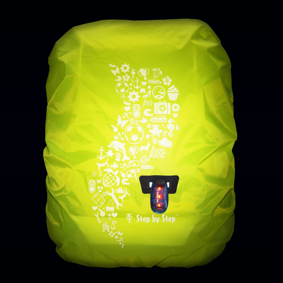 Step by Step LED Sicherheits-Klemmleuchte blau – Bild 3