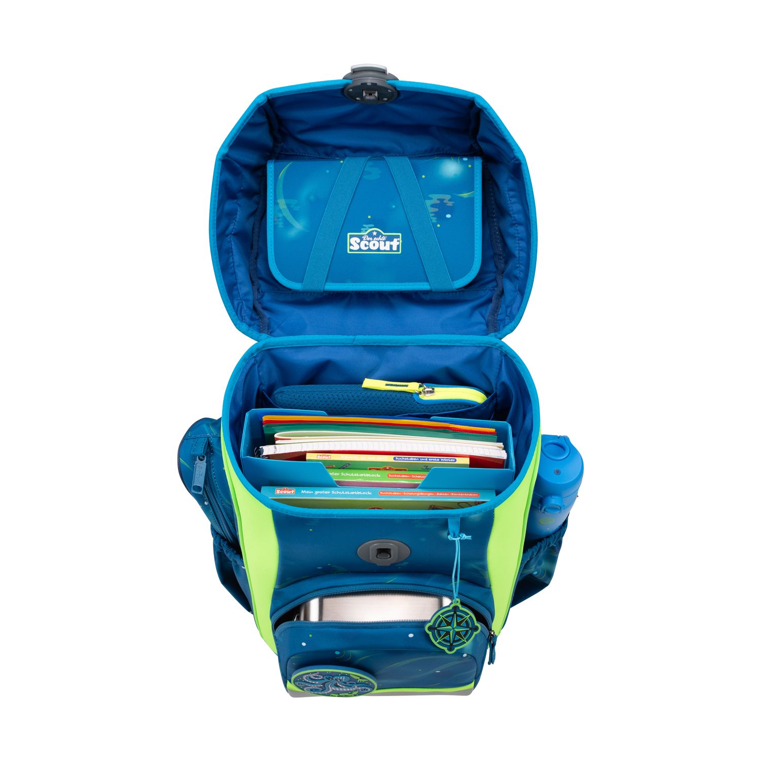 Scout Ranzen Neo Set Deep Sea, 75450004200, 4-tlg. – Bild 2