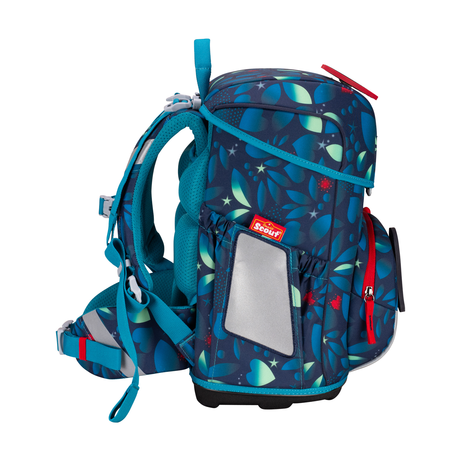 Scout Ranzen Neo Set LED White Unicorn, 75460406900, 4-tlg. – Bild 3