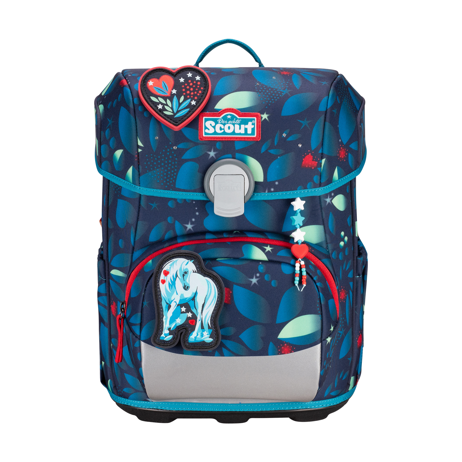 Scout Ranzen Neo Set LED White Unicorn, 75460406900, 4-tlg. – Bild 4