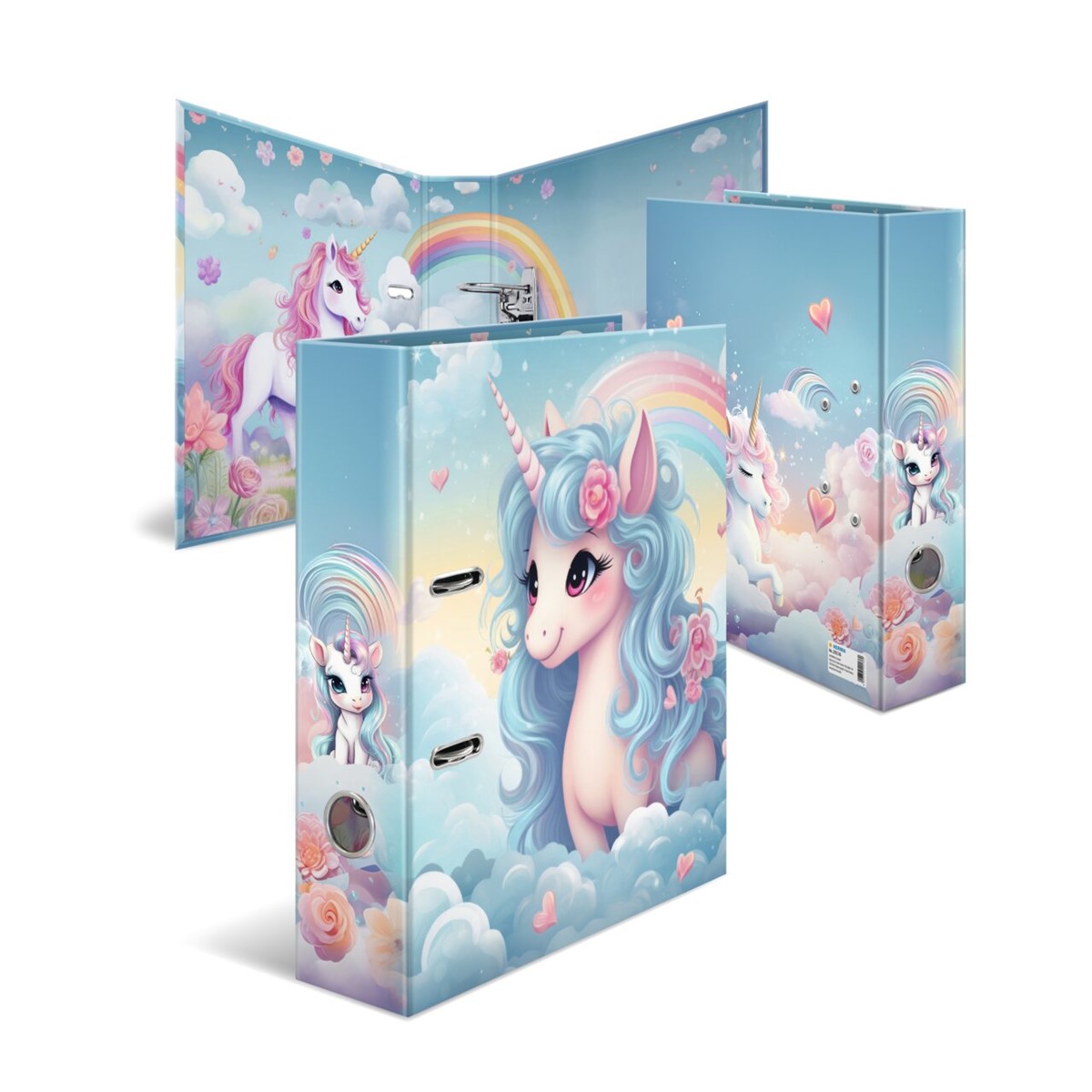 Motivordner A4 Herma 20136 Happy Unicorns 70mm – Bild 2