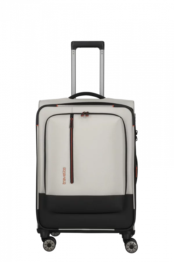 Travelite CrossLite 5.0 Trolley M,  4R natur, 92948-40