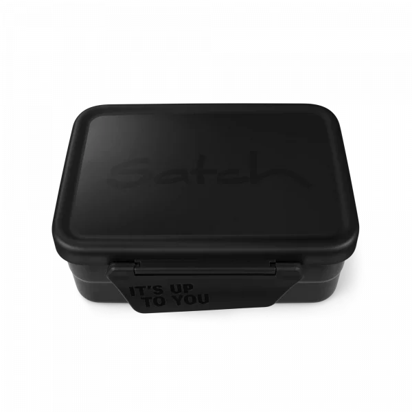 Satch Lunchbox Edelstahl, Black