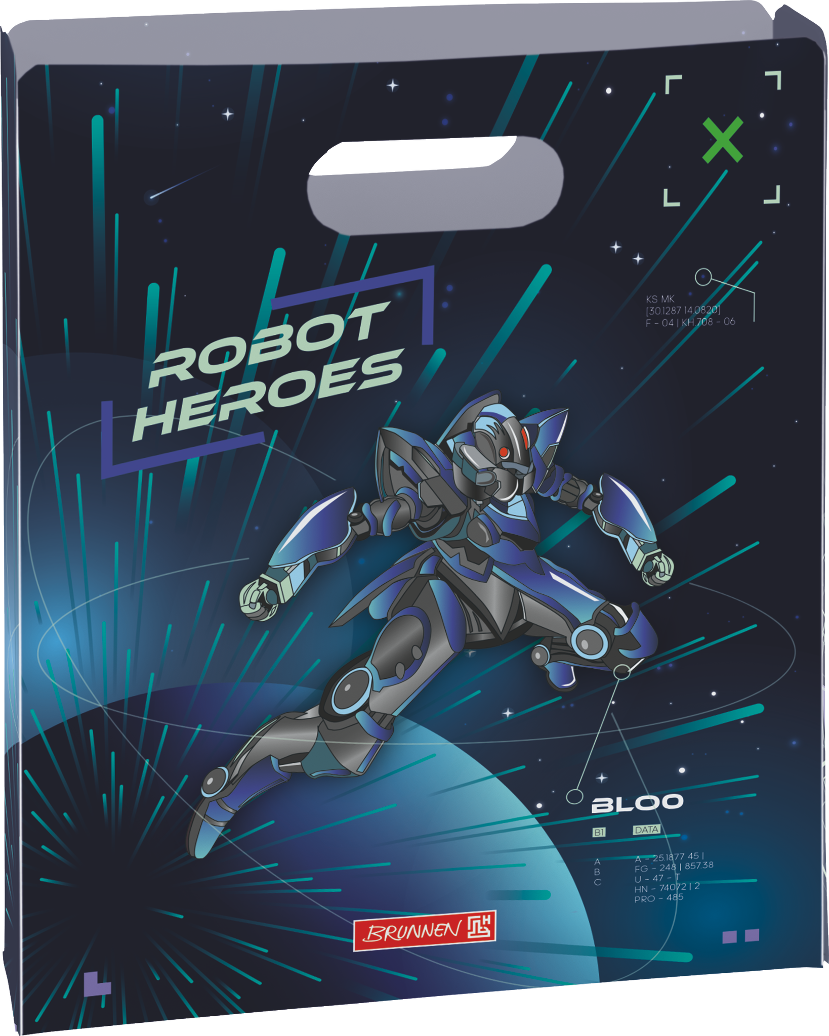 Heftbox Brunnen Robot Hero PP