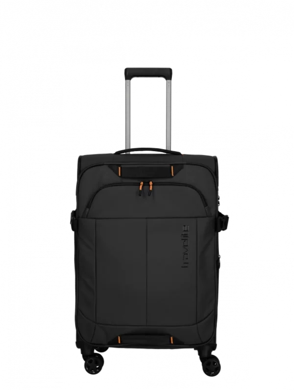 Travelite Briize Trolley M Weichgepäck 4R schwarz, 091048-01