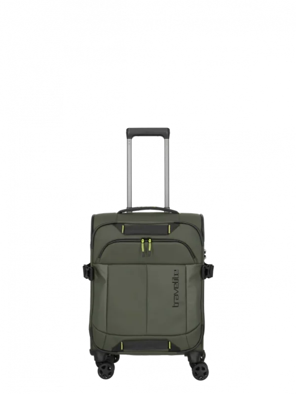 Travelite Briize Trolley S Weichgepäck 4R khaki, 091047-86