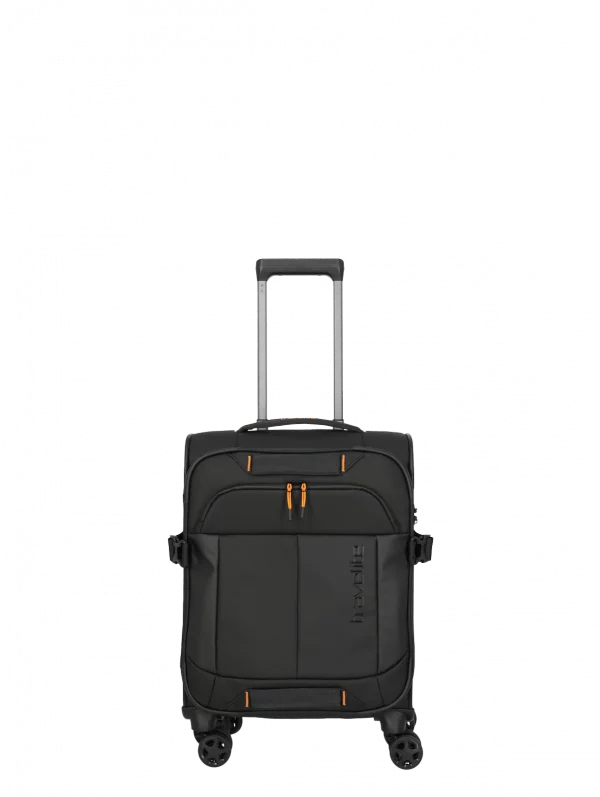 Travelite Briize Trolley S Weichgepäck 4R schwarz, 091047-01