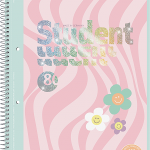 Collegeblock A4 28 Brunnen Happy Hippie 90g kar/Rand 80Bl