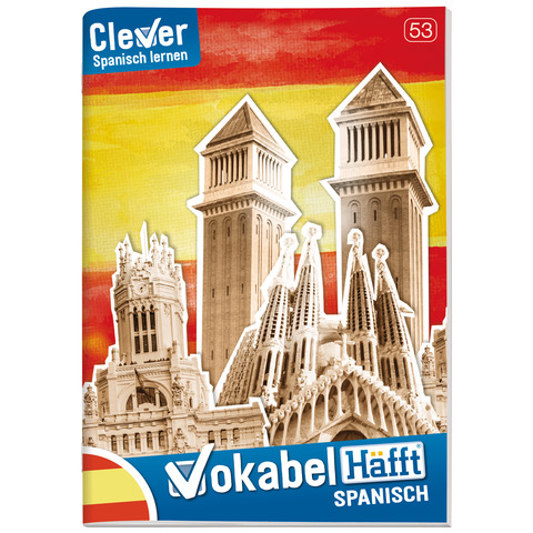 Vokabelheft A5 Häfft 10105-6 Spanisch