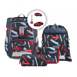 Step by Step Space Sports Car Mick 2026, Ranzenset 5-teilig, 138041