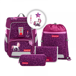 Step by Step Space Pretty Unicorn Nuala 2026, Ranzenset 5-teilig, 138045
