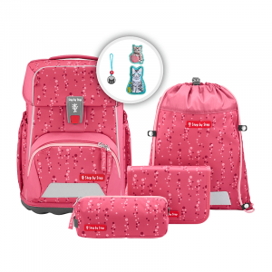 Step by Step Basis Pink Bubbles 2026, Ranzenset 4-teilig, 138059