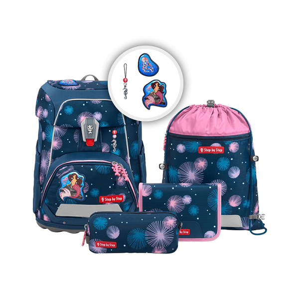 Step by Step Fit Mermaid Delia 2026, Ranzenset 5-teilig, 138443