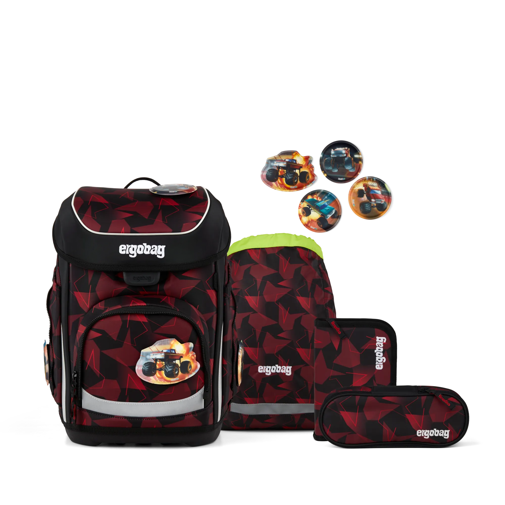 ergobag Cubo UnaufhaltBär 2026, Set 5-tlg, 01510-90394-10