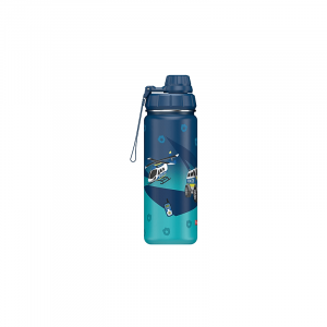 Step by Step Edelstahl-Trinkflasche Police