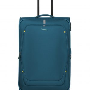 Travelite Umbria Trolley L Weichgepäck 4R petrol, 09194922