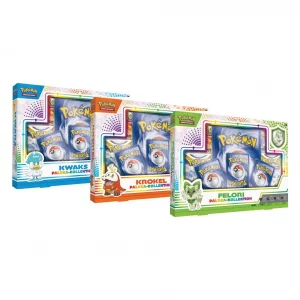 Pokémon Paldea-Kollektion Felori/Kwaks/Krokel, 290-45485, (DE,NEU,OVP)