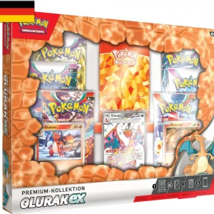 Pokémon Premium-Kollektion, Glurak-ex, 290-45563 (DE,NEU,OVP)