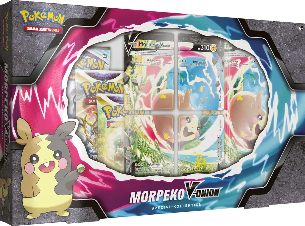 Pokémon Spezial-Kollektion, Morpeko-V-UNION, 290-45383, (DE,NEU,OVP)