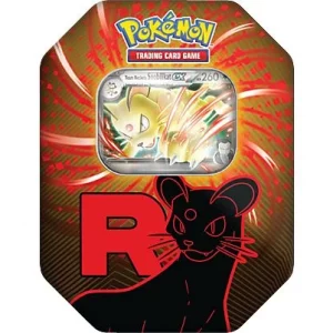 Pokémon Tin Box 10-10135-124 Team Rockets Snobilikat-ex (DE,NEU, OVP)