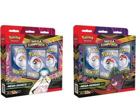 Pokémon Mega Kampfdeck, Mega-Gengar-ex & Mega-Diancie-ex, 10-10131-103, (DEU,NEU,OVP)