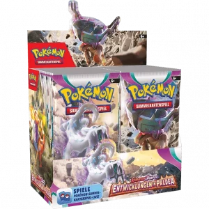 Pokémon 36-er Booster a10Ka., K&P, Entwicklungen in Paldea, 185-46583, (DE,NEU,OVP)