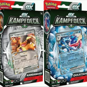 Pokémon Kampfdeck, Kangama-ex & Quajutsu-ex, 290-45520, (DEU,NEU,OVP)
