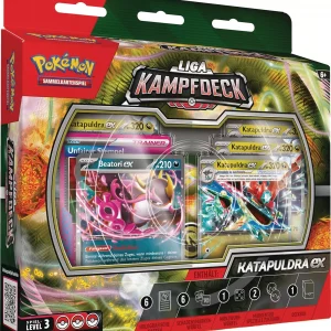 Pokémon Liga Kampfdeck, Katapuldra-ex, 100-10399, (DEU,NEU,OVP)