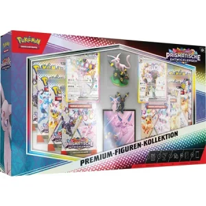Pokémon Premium-Figuren-Kollektion, K&P Prismatische Entwicklung, 10-10030-103, (DE,NEU,OVP)