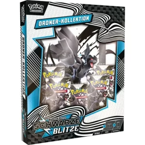 Pokémon Ordner-Kollektion, Schwarze Blitze, 10-10039-114 (DE,NEU,OVP)