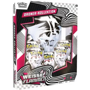 Pokémon Ordner-Kollektion, Weiße Flammen, 10-10039-109 (DE,NEU,OVP)