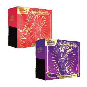 Pokémon Top Trainer Box Karmesin&Purpur, 184-45579, (DEU,NEU,OVP)