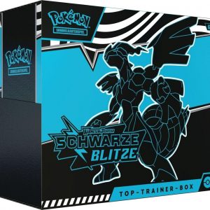 Pokémon Top Trainer Box K&P, Schwarze Blitze, 10-10037-115, (DEU,NEU,OVP)